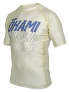 Okami LOGO rashguard -chardonay